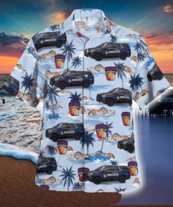 Montgomery Texas City of Montgomery Police Department Hawaiian Shirt