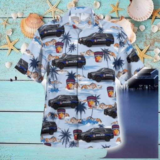 Montgomery Texas City of Montgomery Police Department Hawaiian Shirt