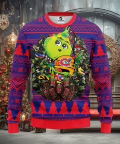 Montreal Canadians Grinch Hug Christmas Ugly Sweater