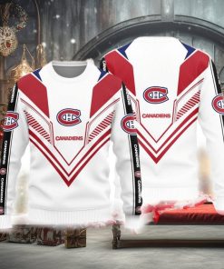 Montreal Canadiens Basic Knitted Ugly Christmas Sweater AOP Gift For Men And Women