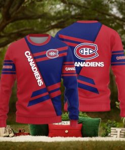 Montreal Canadiens Basic Pattern Knitted Ugly Christmas Sweater AOP Gift For Men And Women