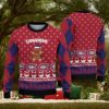 Golden Retriever Through The Snow Ugly Sweater