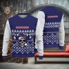 New England Patriots Logo Knitted Pattern Ugly Christmas Sweater