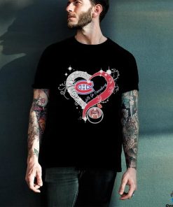 Montreal Canadiens Heart Diamonds Let’s Go Canadiens Shirt