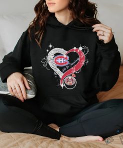 Montreal Canadiens Heart Diamonds Let’s Go Canadiens Shirt