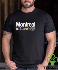 Montreal Canadiens Is Love City Pride Shirt