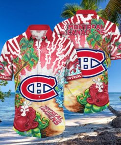 Montreal Canadiens NHL Flower Hawaiian Shirt For Men Women Best Gift For Fans