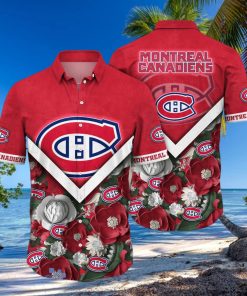 Montreal Canadiens NHL Flower Hawaiian Shirt For Men Women Best Gift For Real Fans