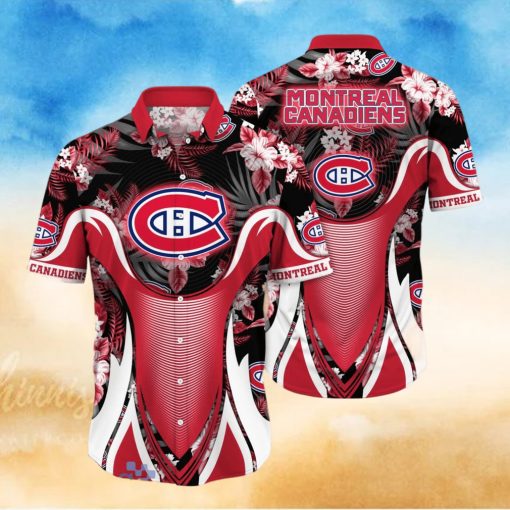 Montreal Canadiens NHL Flower Hawaiian Shirt Impressive Gift For Men Women Fans