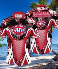 Montreal Canadiens NHL Flower Hawaiian Shirt Impressive Gift For Men Women Fans