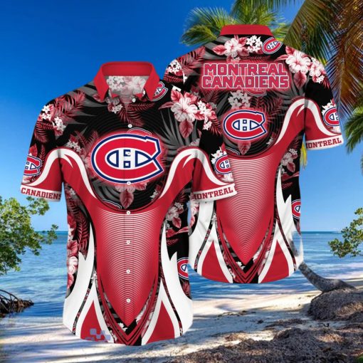 Montreal Canadiens NHL Flower Hawaiian Shirt Impressive Gift For Men Women Fans