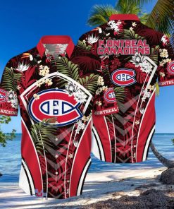 Montreal Canadiens NHL Flower Hawaiian Shirt Special Gift For Men Women Fans