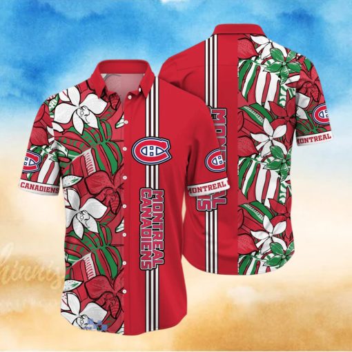 Montreal Canadiens NHL Flower Hawaiian Shirt Unique Gift For Fans