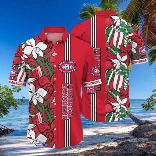 Montreal Canadiens NHL Flower Hawaiian Shirt Unique Gift For Fans