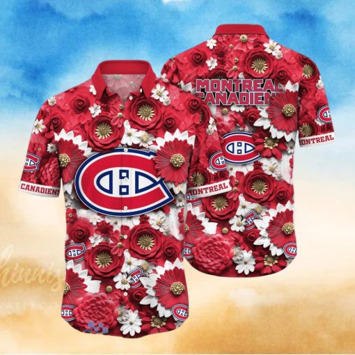 Montreal Canadiens NHL Hawaiian Shirt For Men And Women Fans