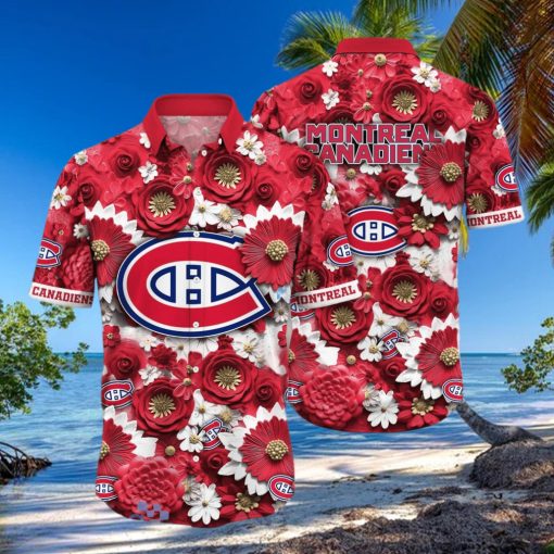 Montreal Canadiens NHL Hawaiian Shirt For Men And Women Fans