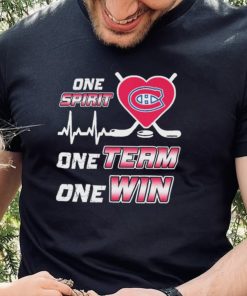 Montreal Canadiens One Spirit One Team One Win Shirt