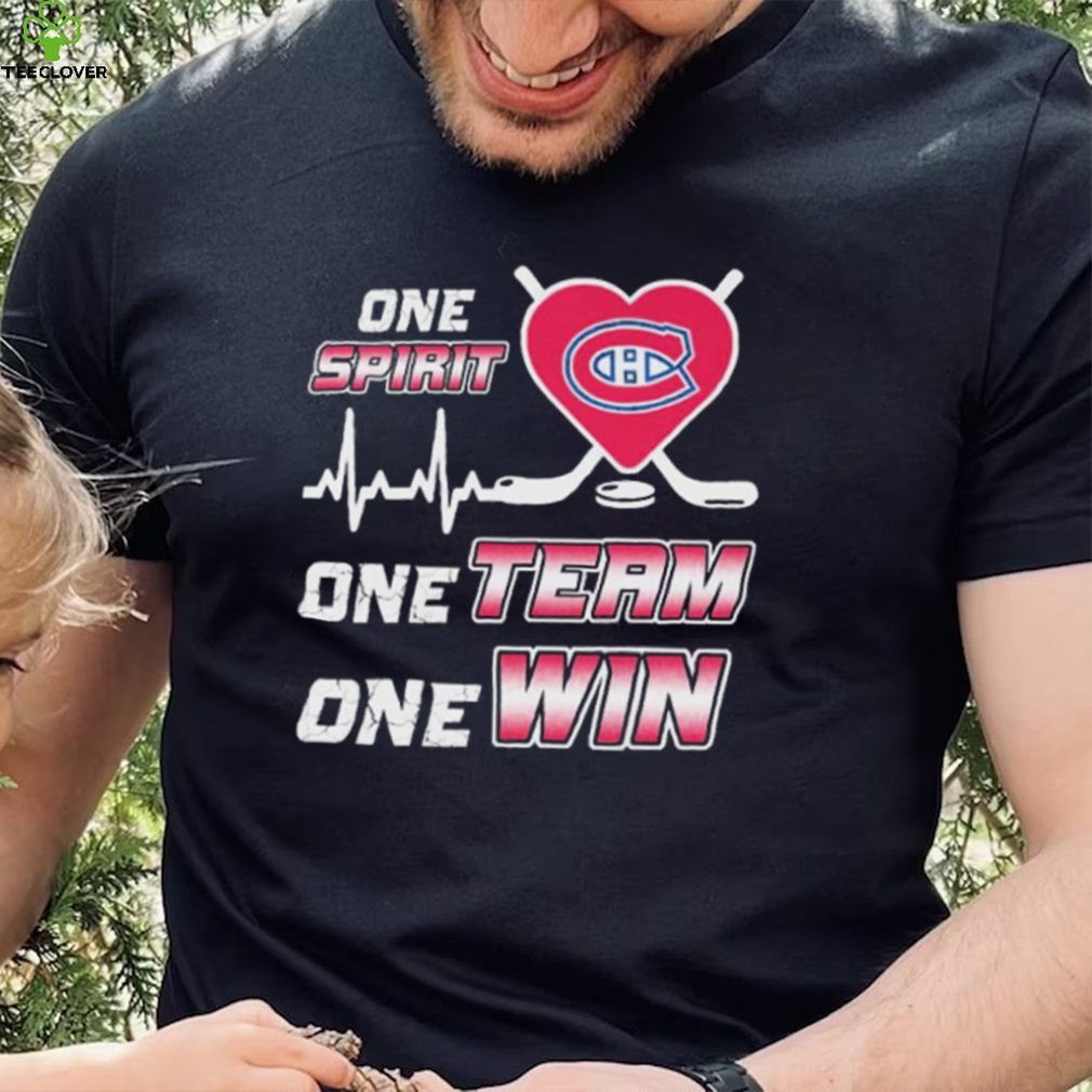 Montreal Canadiens One Spirit One Team One Win Shirt