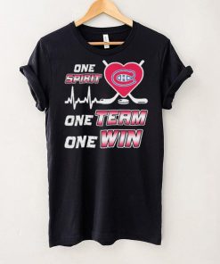 Montreal Canadiens One Spirit One Team One Win Shirt