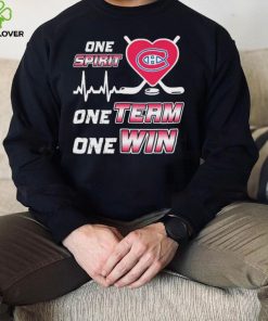 Montreal Canadiens One Spirit One Team One Win Shirt