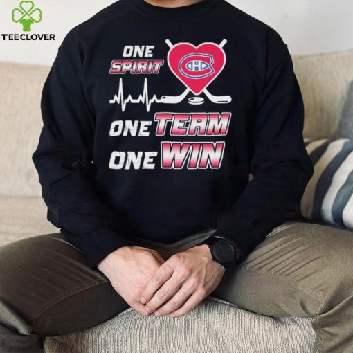 Montreal Canadiens One Spirit One Team One Win Shirt