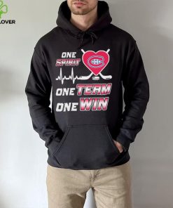 Montreal Canadiens One Spirit One Team One Win Shirt