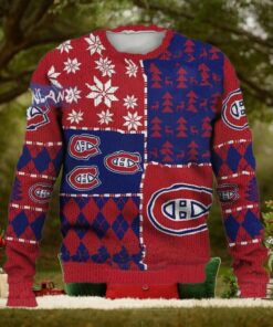 Montreal Canadiens Ugly Sweater Christmas