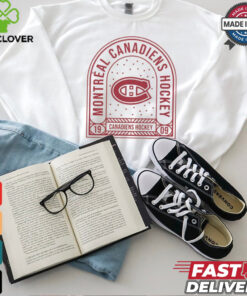 Montreal Canadiens Uphill Stained Glass T Shirt