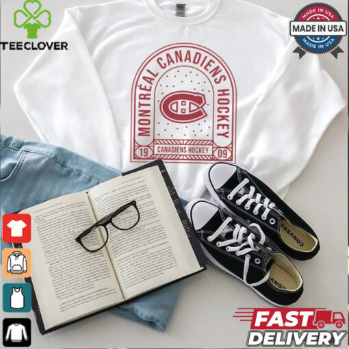 Montreal Canadiens Uphill Stained Glass T Shirt