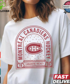 Montreal Canadiens Uphill Stained Glass T Shirt