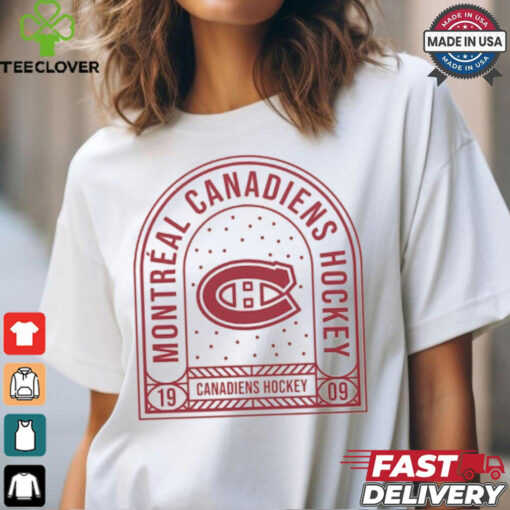 Montreal Canadiens Uphill Stained Glass T Shirt