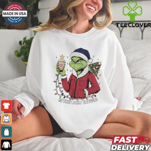 Montreal Canadiens x Santa Grinch Is This Jolly Enough Merry Christmas Shirt