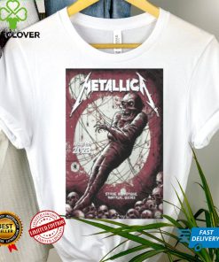 Montreal QC August 13 2023 Metallica Tour Poster Shirt