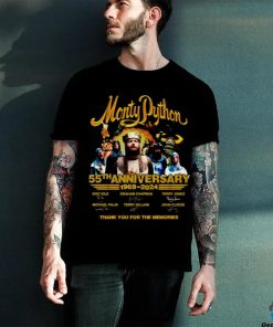 Monty Python 55th Anniverasry 1969 – 2024 Thank You For The Memories T Shirt