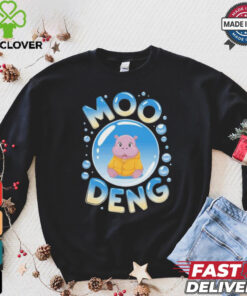 Moo Deng Baby Hippo in Raincoat Cute Animal Cartoon for Hippo Lovers T Shirt 2 Moo Deng Baby Hippo in Raincoat Cute Animal Cartoon for Hippo Lovers T Shirt