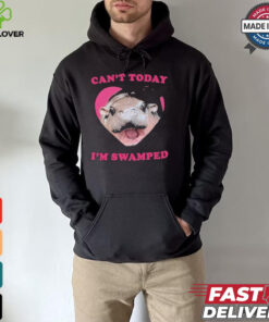 Moo Deng Can’t Today I’m Swamped Shirt