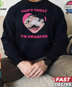Moo Deng Can’t Today I’m Swamped Shirt