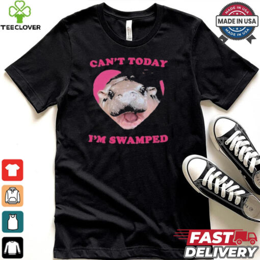 Moo Deng Can’t Today I’m Swamped Shirt