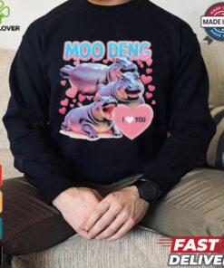 Moo Deng Cute Baby Hippo T Shirt