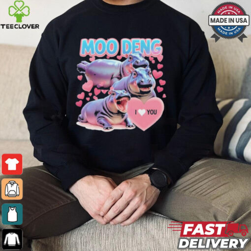 Moo Deng Cute Baby Hippo T Shirt