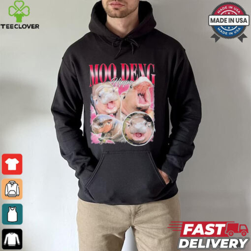 Moo Deng Hippo Bootleg Shirt