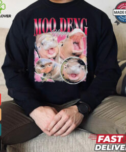 Moo Deng Hippo Bootleg Shirt