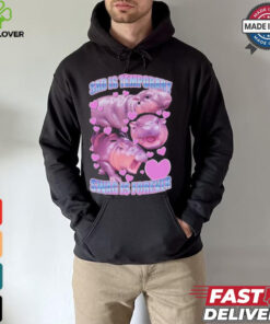Moo Deng Sad Is Temporary Swag Is Forever Shirt