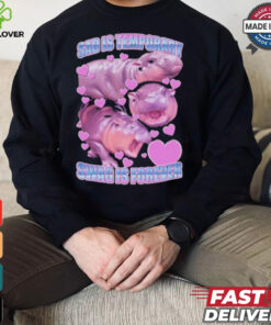 Moo Deng Sad Is Temporary Swag Is Forever Shirt