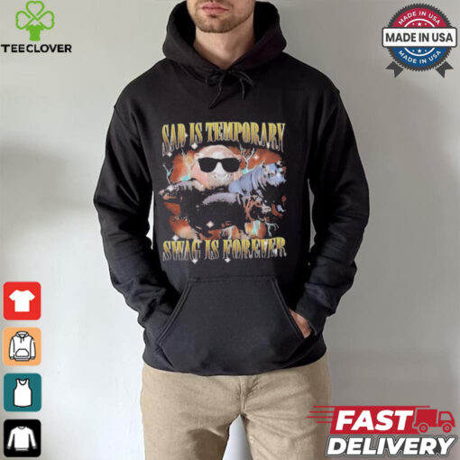Moo Deng Sad Is Temporary Swag is Forever vintage shirt