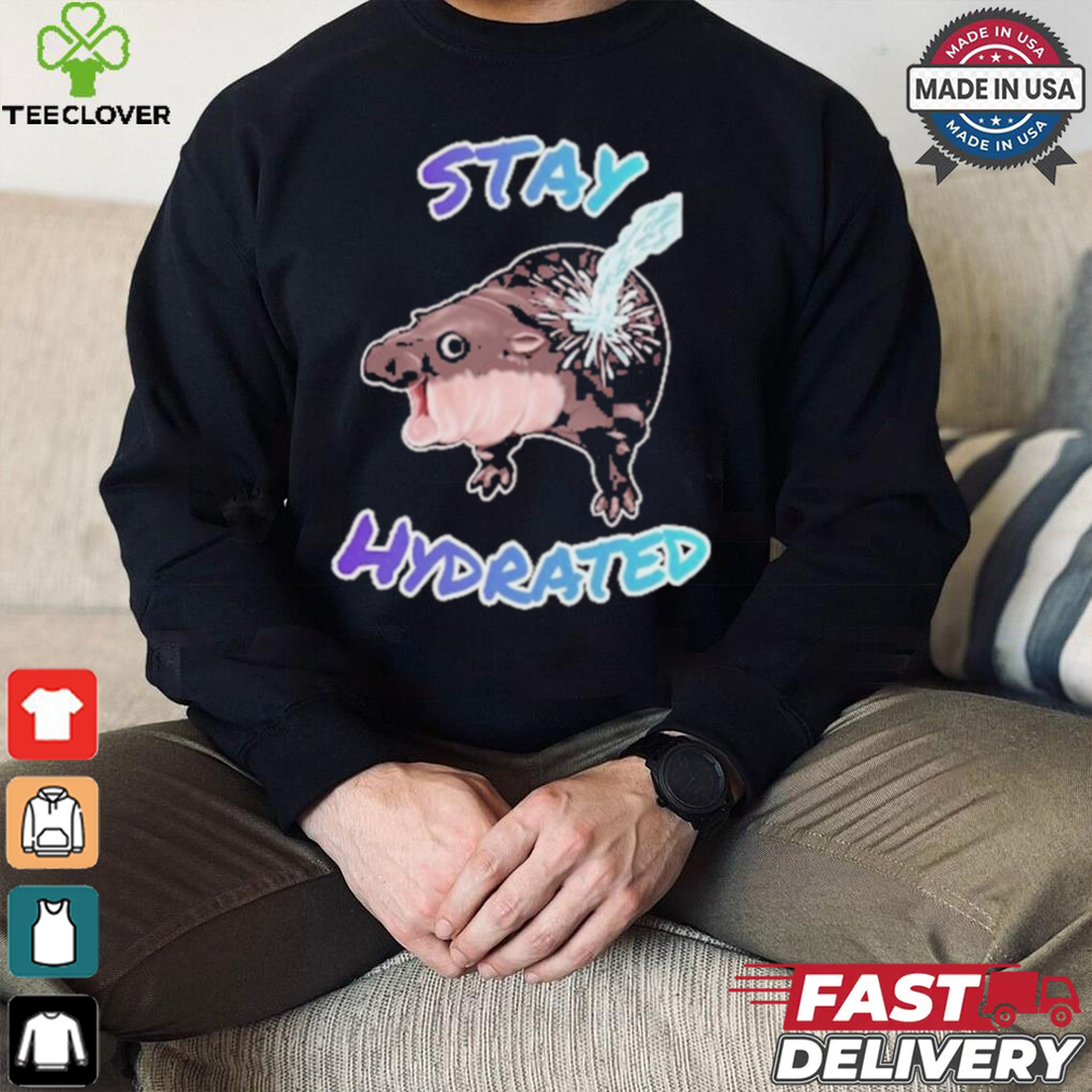 Moo Deng baby hippo Stay hydrated T Shirt Moo Deng baby hippo Stay hydrated T Shirt