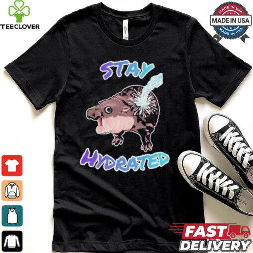 Moo Deng baby hippo Stay hydrated T Shirt