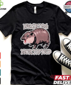Moo Deng baby hippo hecking mortified T Shirt