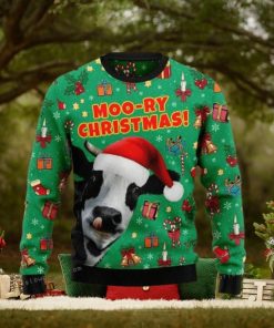 Moo Ry Christmas Ugly Sweater Party