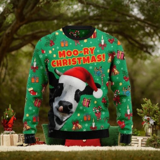 Moo Ry Christmas Ugly Sweater Party